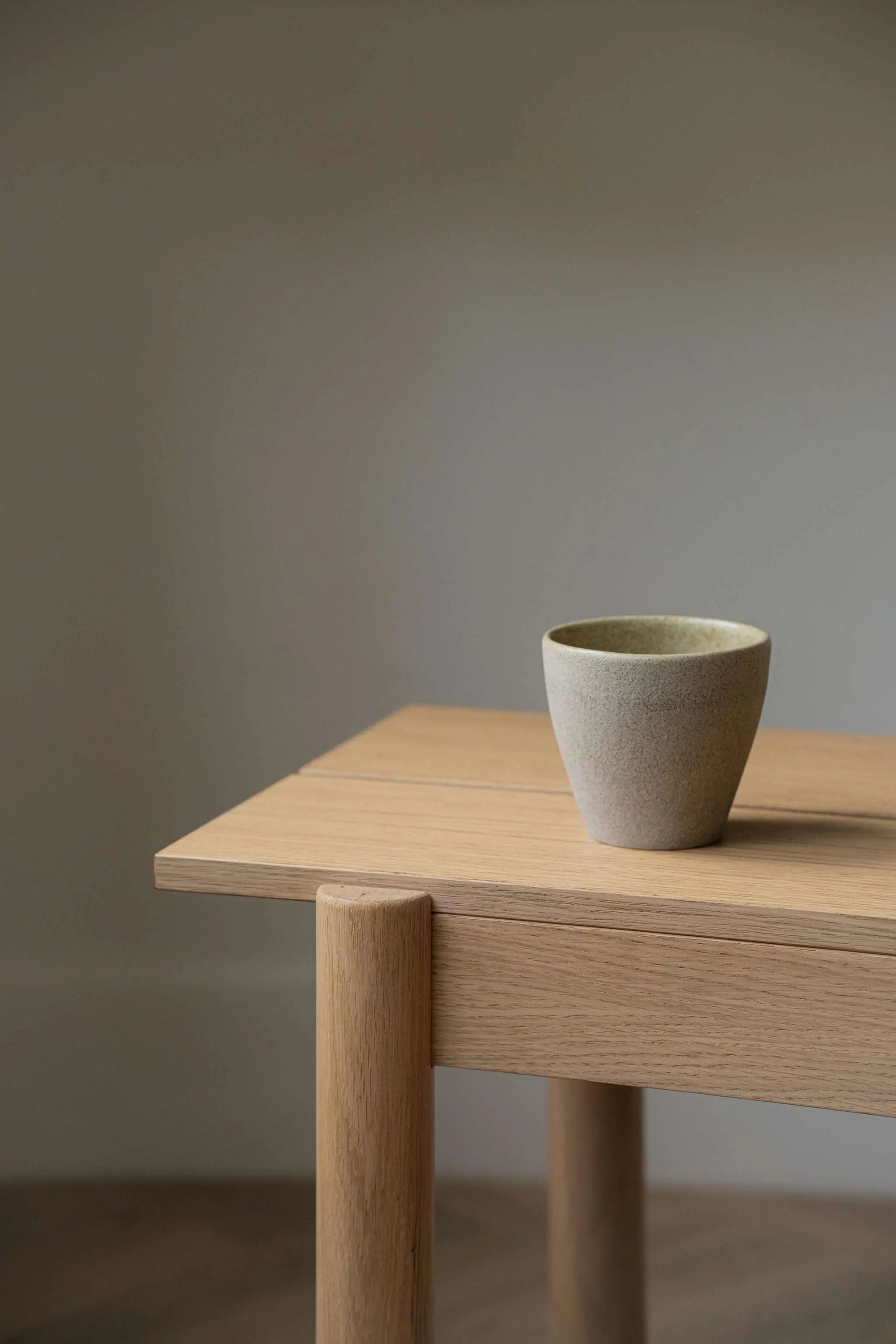 Stoneware Coffee Mug Concrete CREATING COMFORT