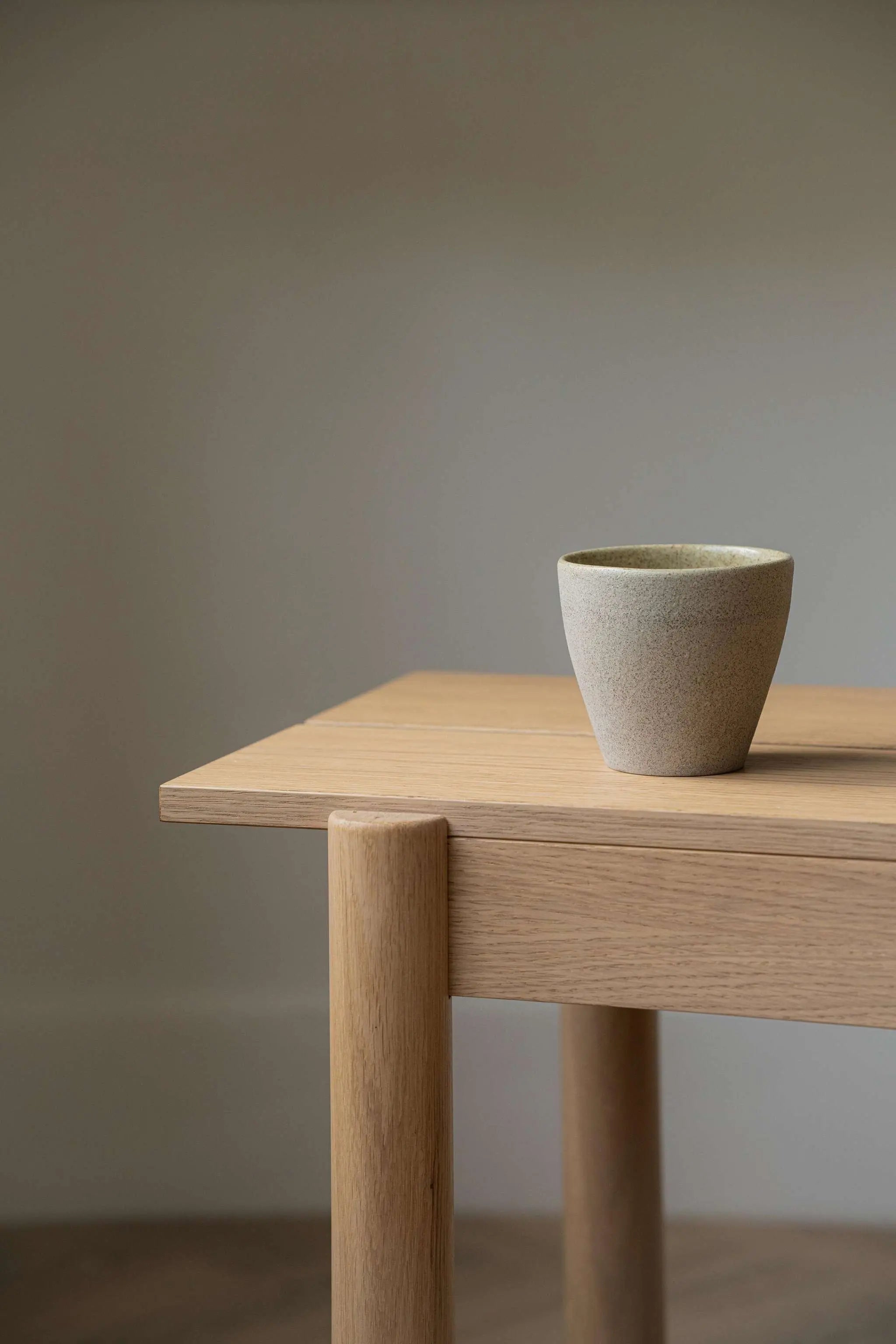 Stoneware Coffee Mug Concrete CREATING COMFORT