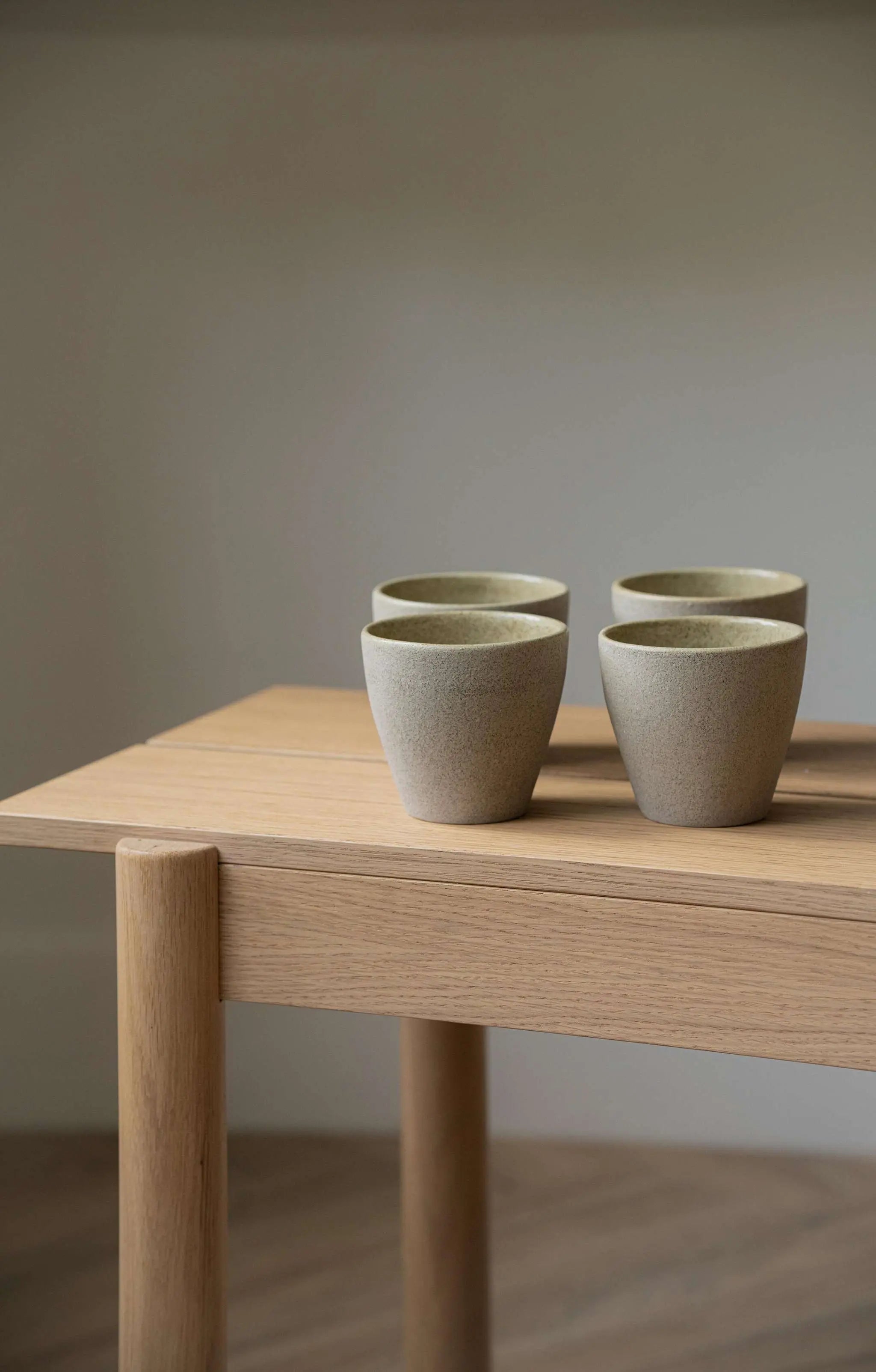 Stoneware Coffee Mug Concrete CREATING COMFORT