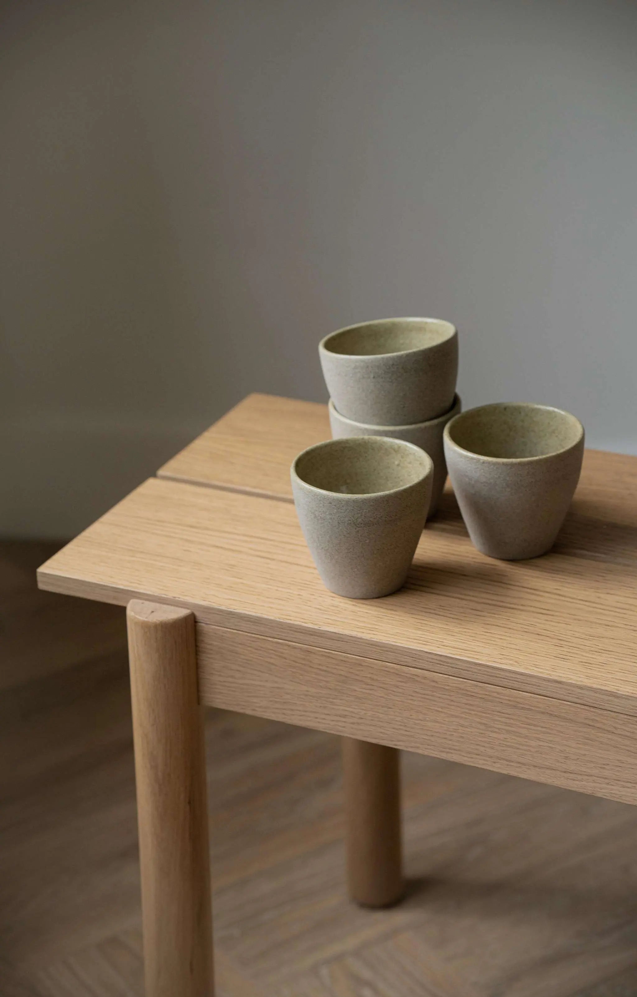 Stoneware Coffee Mug Concrete CREATING COMFORT