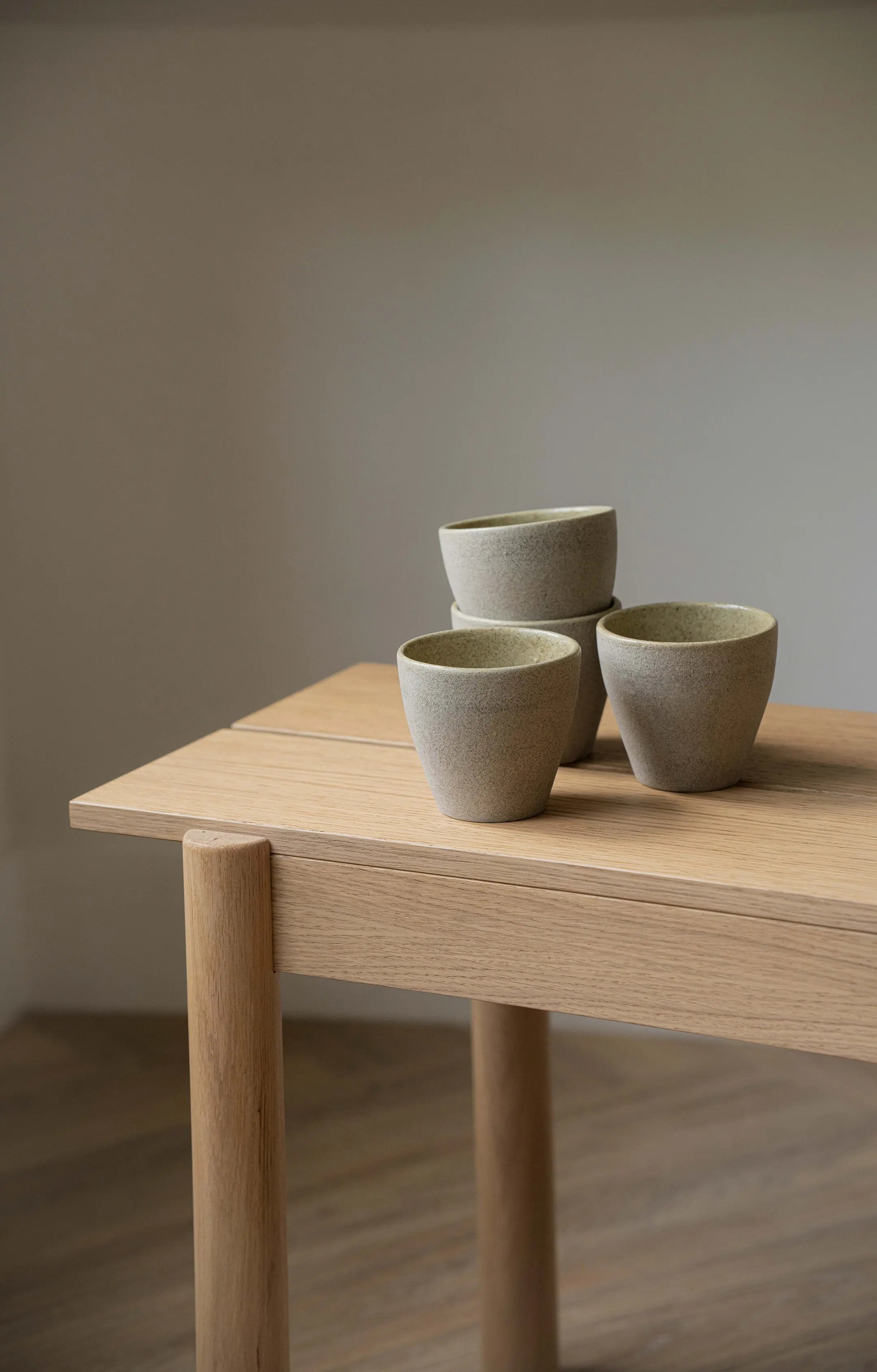 Stoneware Coffee Mug Concrete CREATING COMFORT