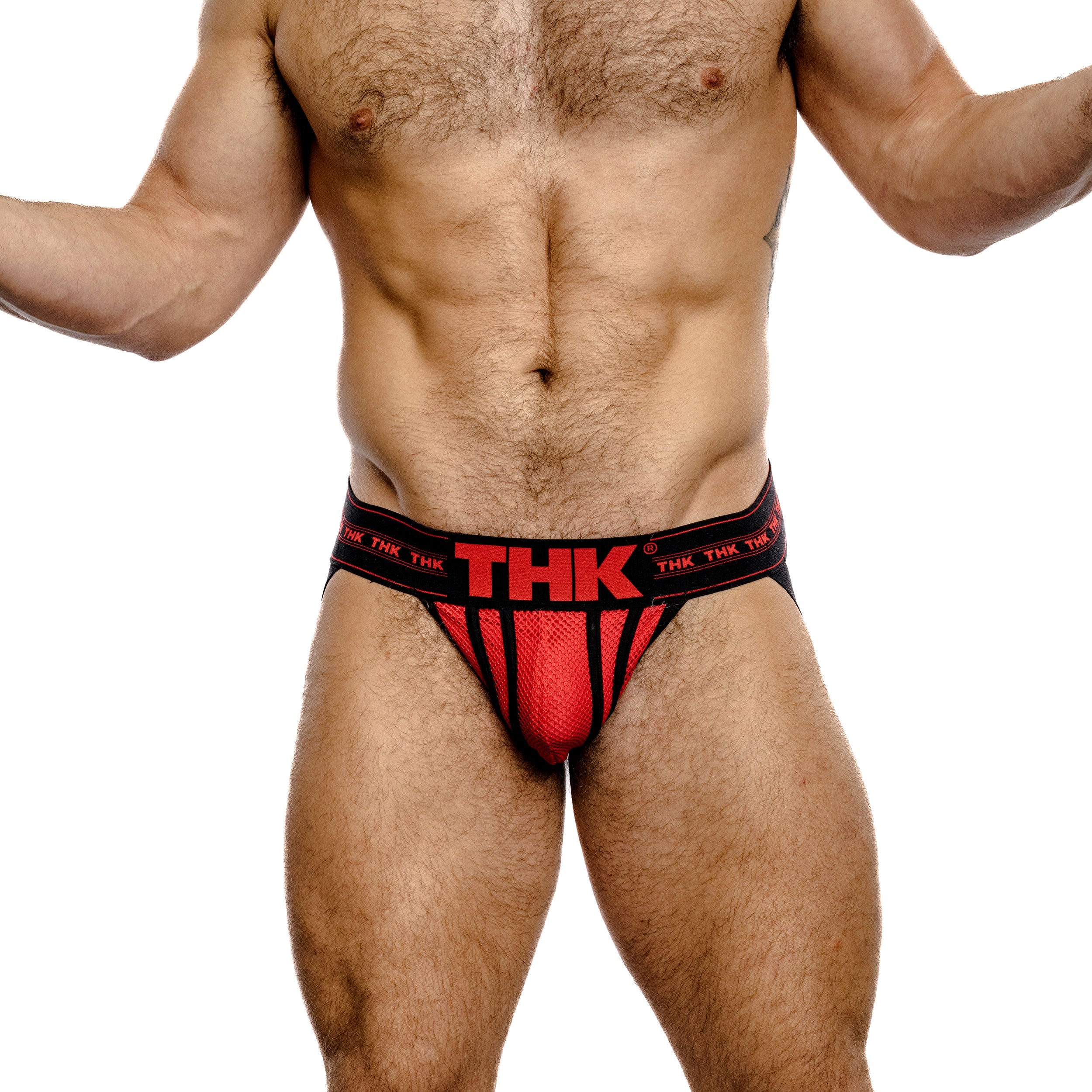 THK Flex Jock — Red THK