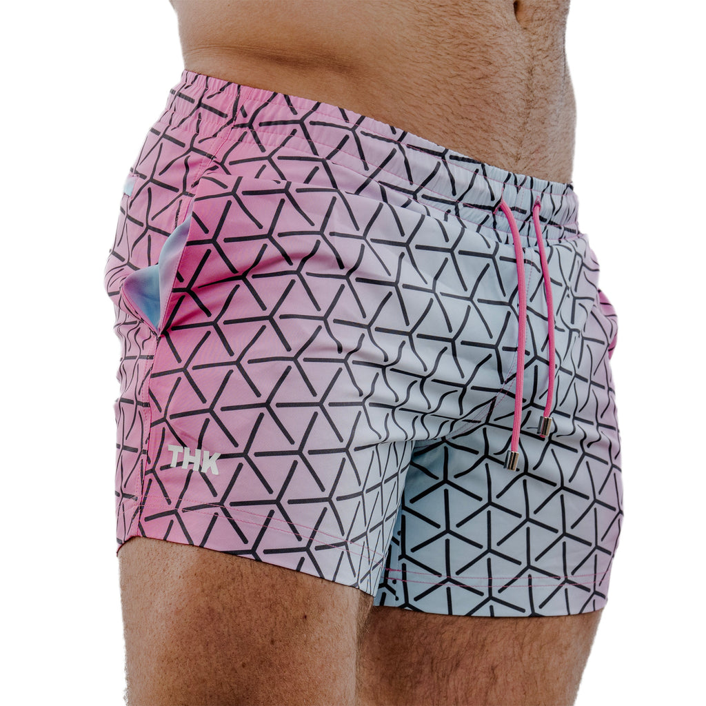 Kaleidoscope Swim Gym Short THK