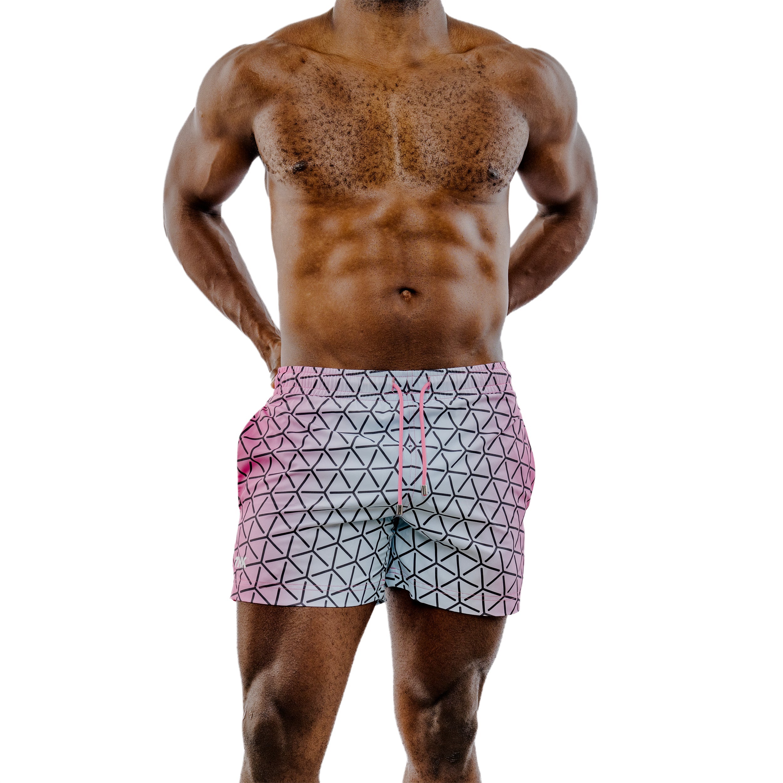 Kaleidoscope Swim Gym Short THK