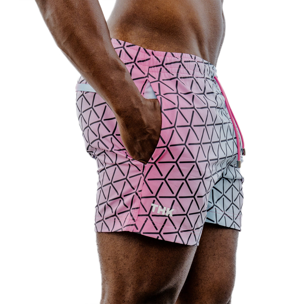 Kaleidoscope Swim Gym Short THK