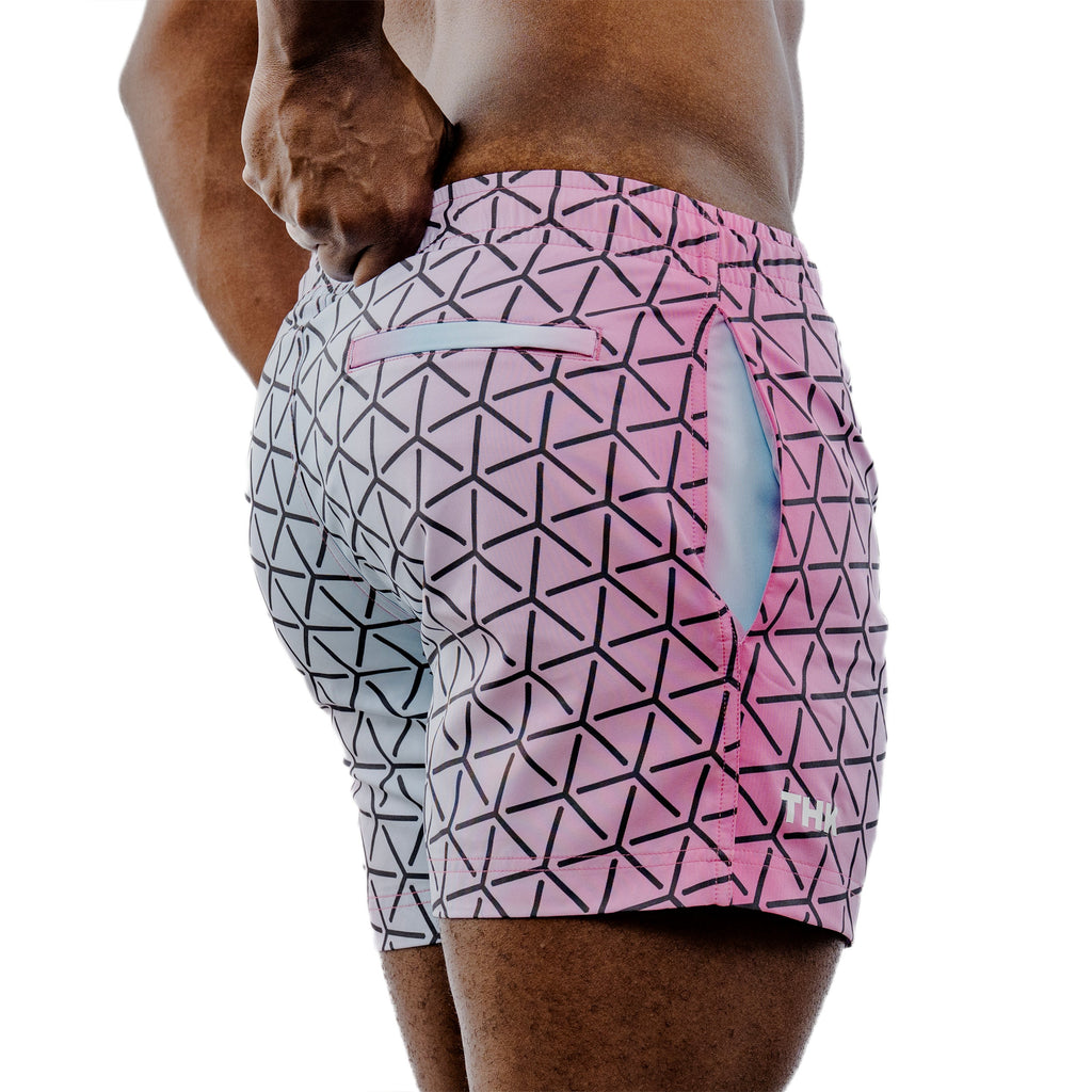 Kaleidoscope Swim Gym Short THK