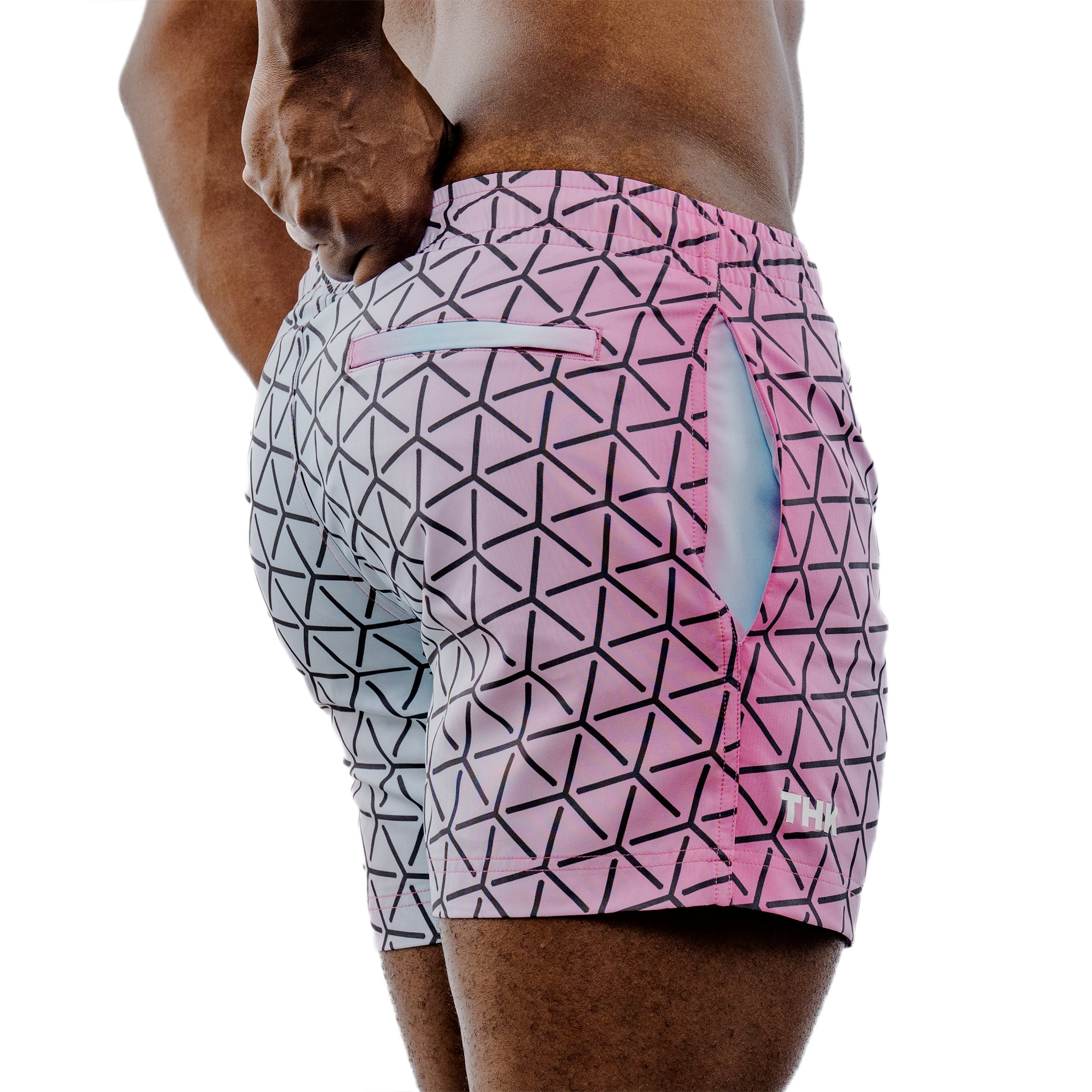Kaleidoscope Swim Gym Short THK