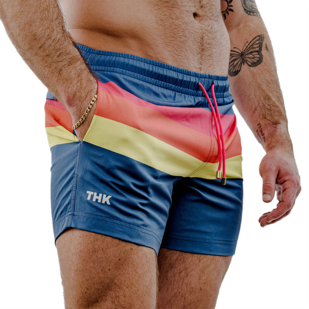 70's Swim Gym Short THK