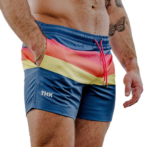 70's Swim Gym Short THK