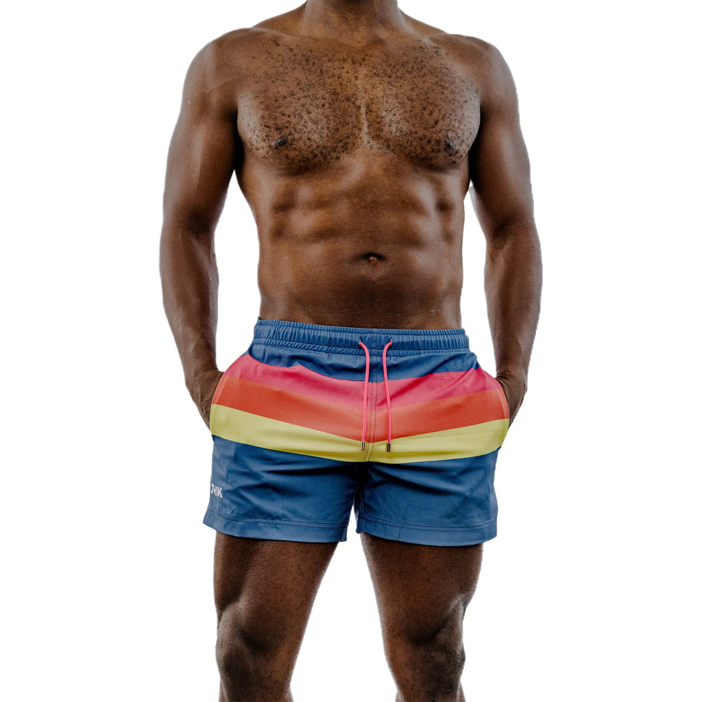 70's Swim Gym Short THK