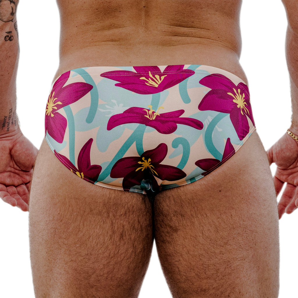 Hibiscus Swim - Red THK