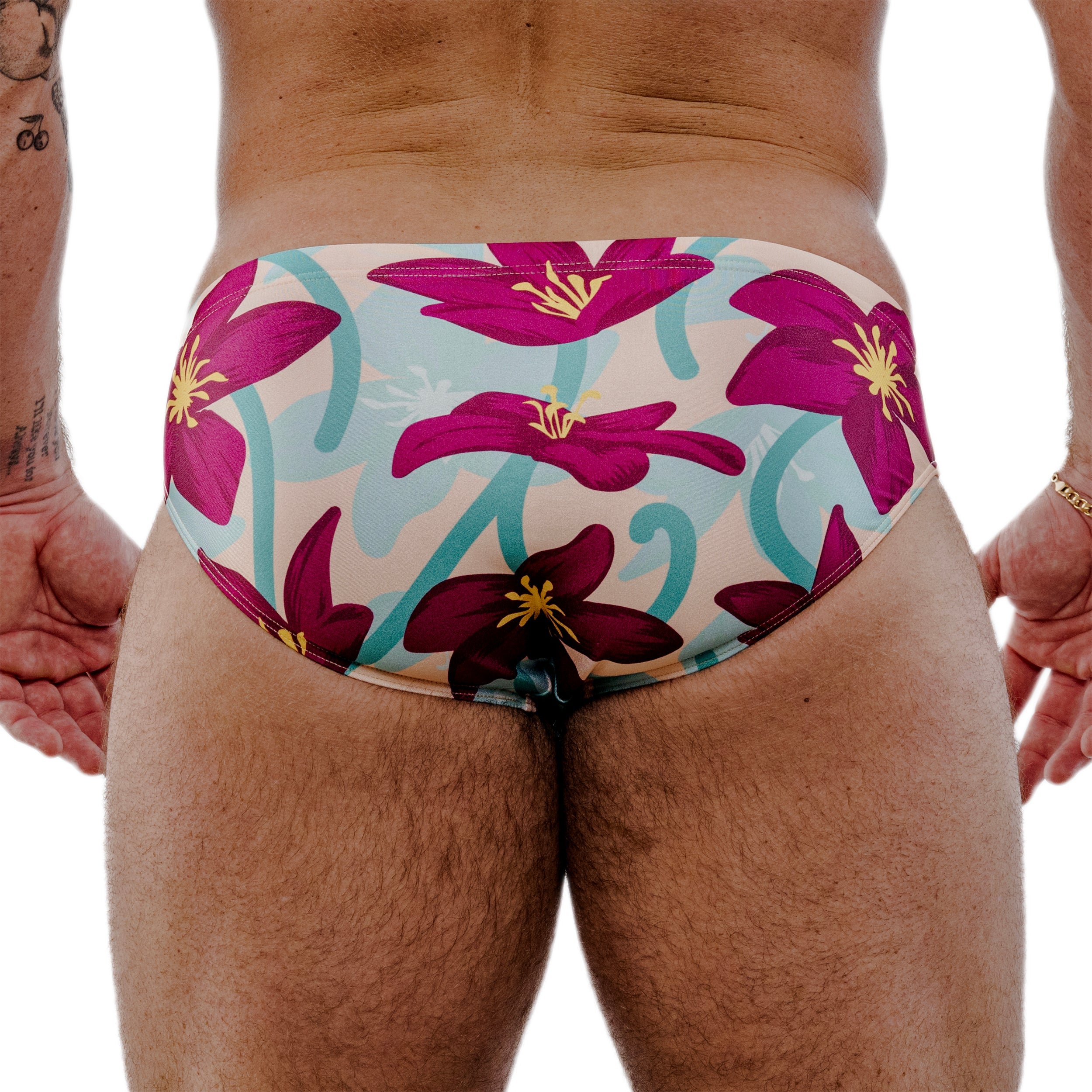 Hibiscus Swim - Red THK