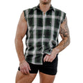 THK Lumberjack Cut-Off — Forest Plaid THK