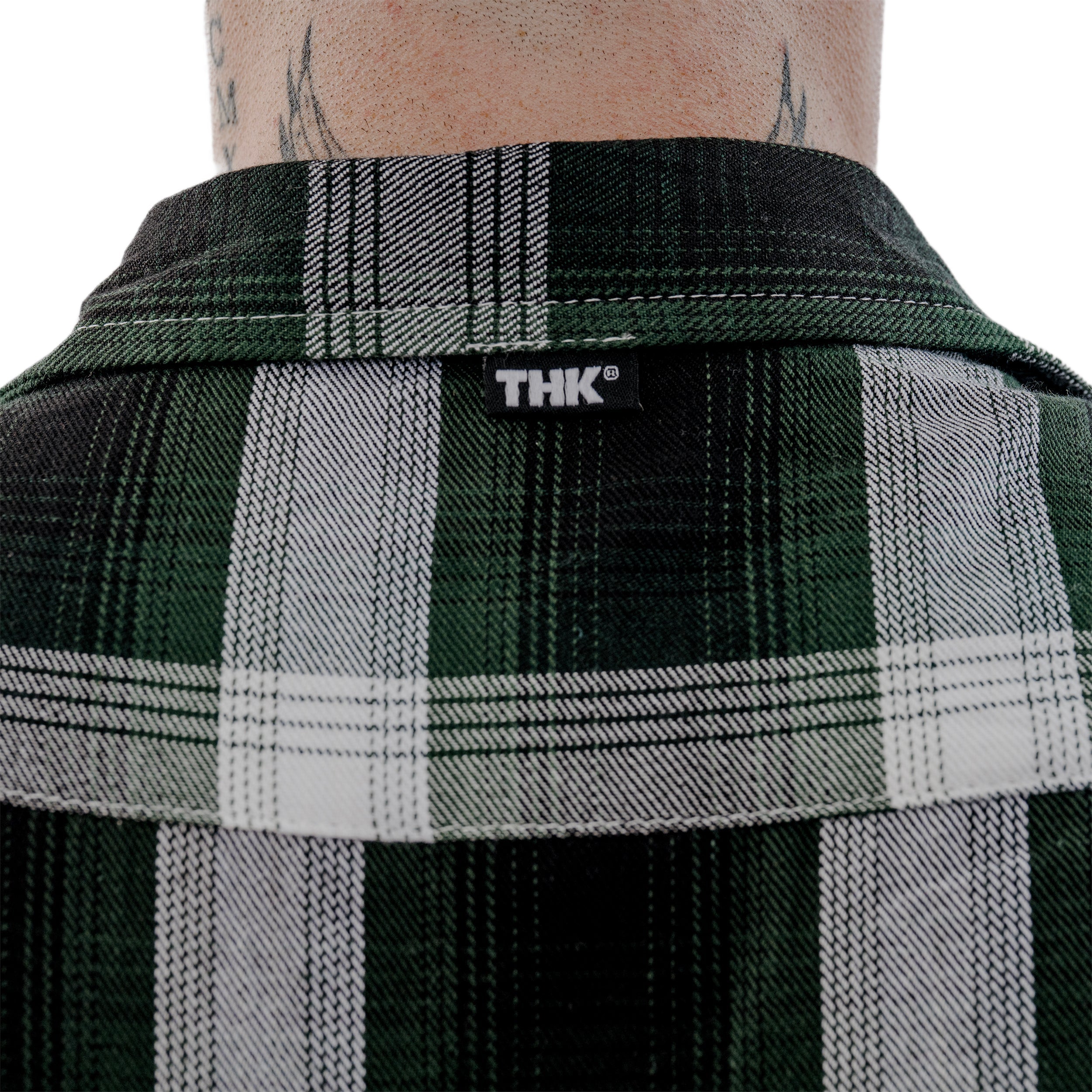 THK Lumberjack Cut-Off — Forest Plaid THK