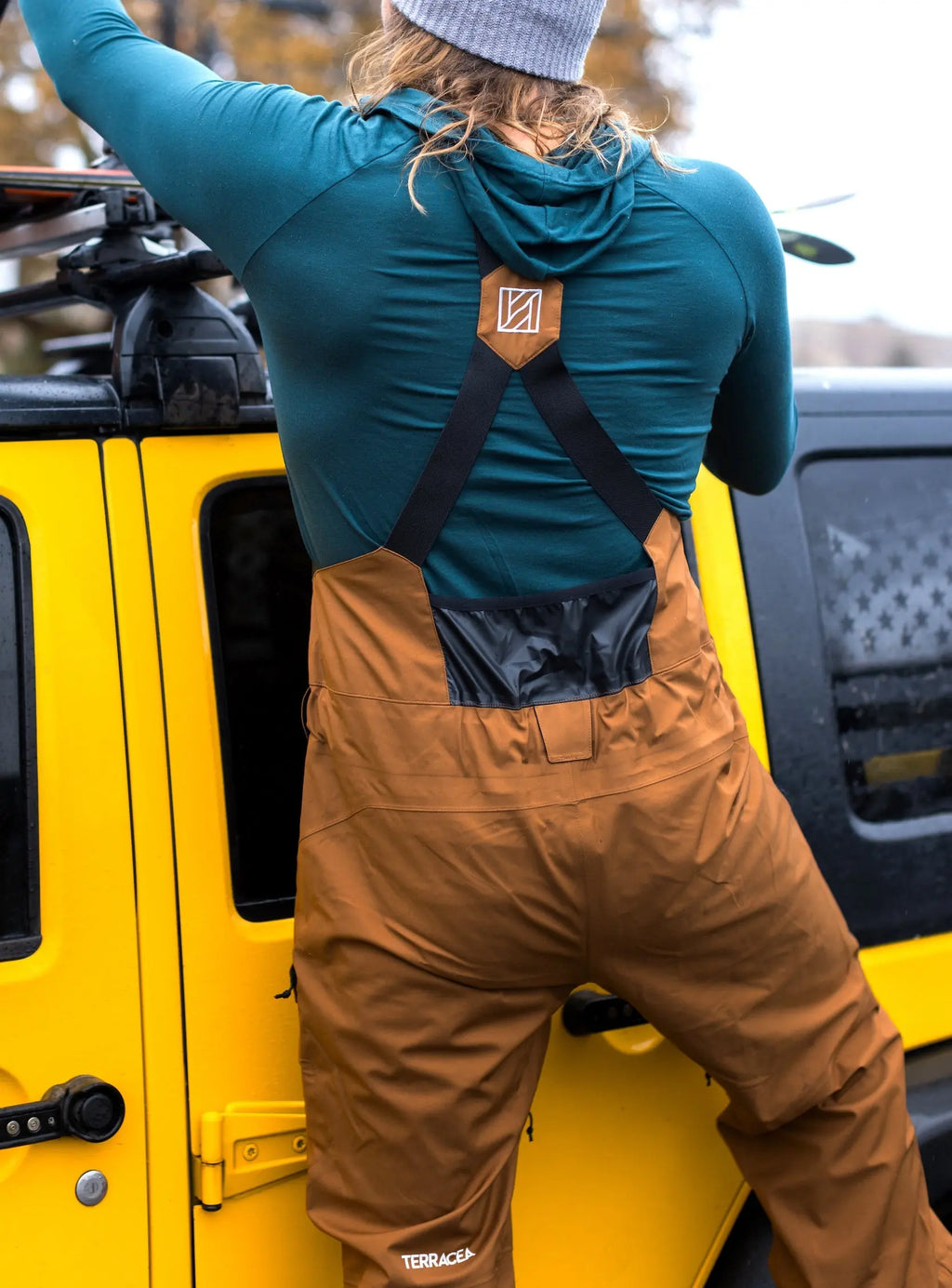 MEN'S BOXWOOD/KOA 3L BIB PANT Terracea