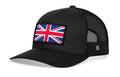 United Kingdom Flag Trucker Hat  |  Black UK Union Jack Snapback Haka Hat