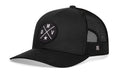 DMV Trucker Hat — DC Maryland Virginia Black Snapback Haka Hat