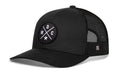 Washington DC Trucker Hat  |  Black WDC X Snapback Haka Hat
