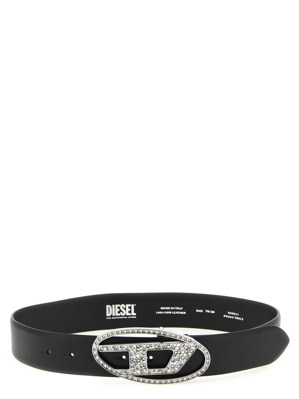 Diesel B-1DR Strass Crystal Leather Belt Diesel