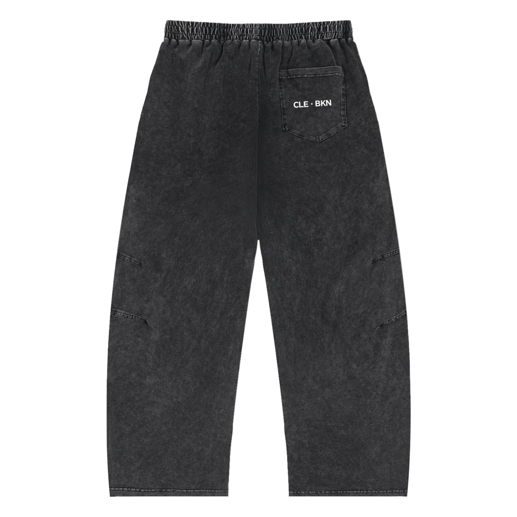 CBY Snow Wash Drawstring Pants — CLE · BKN