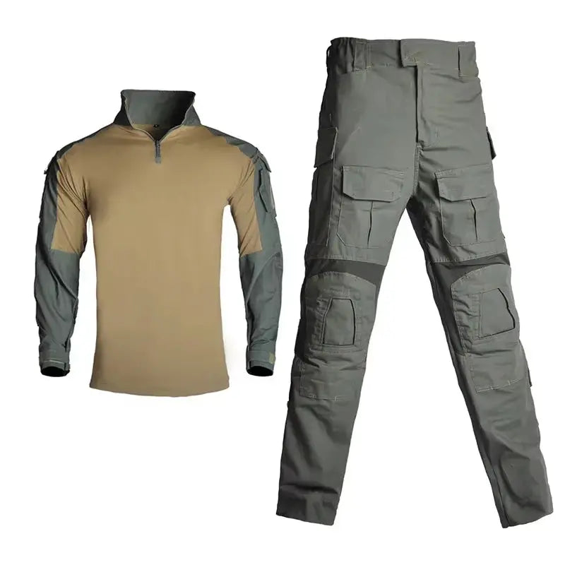 Tactical Uniforms Men Rip-Stop Camo Camouflage Clothing Sets G3 Suit Airsoft Paintball Multicam Cargo Pant Hiking Shirt