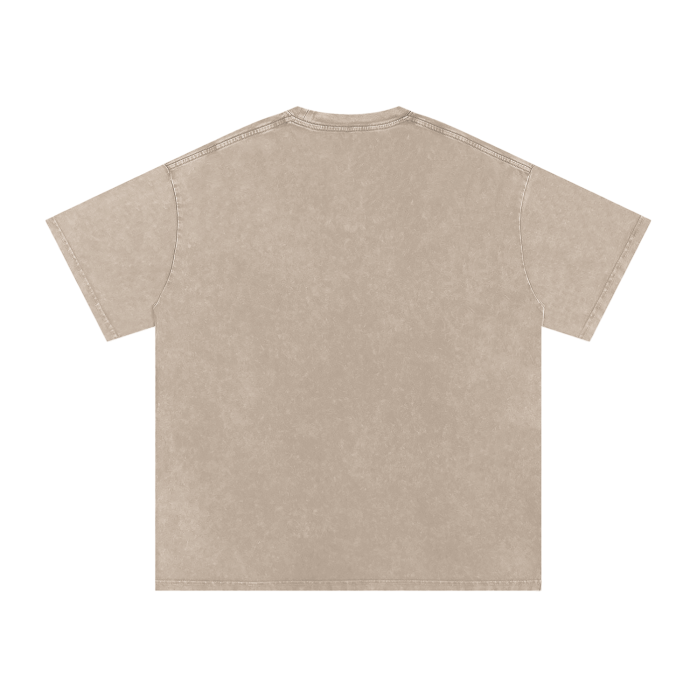 CBY CLE Steel Mark Oversized Tee — Snow Wash Light Cranberry's