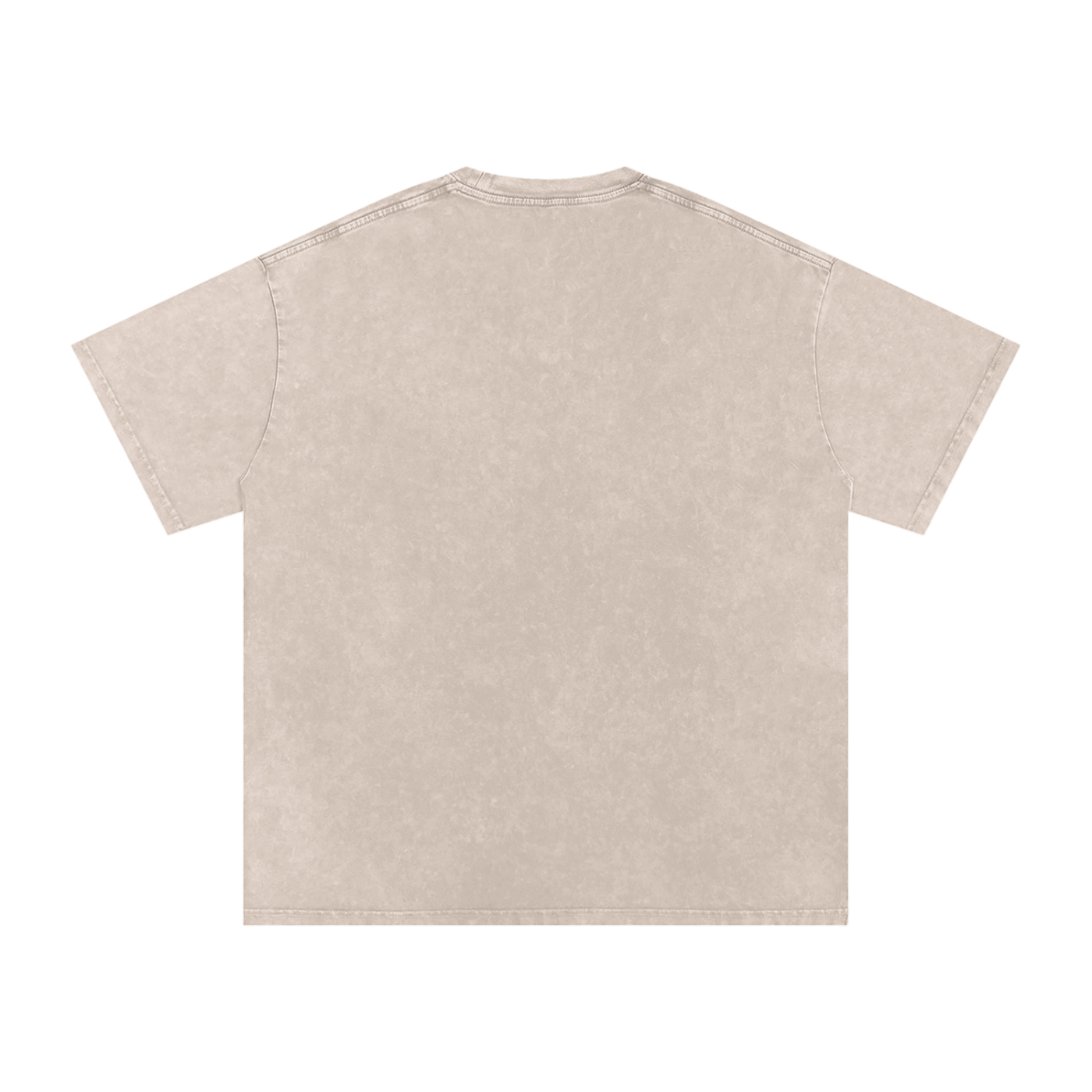 CBY CLE Steel Mark Oversized Tee — Snow Wash Light Cranberry's