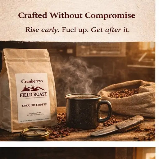 Brazilian Ground Coffee 12oz - Cranberry's Field Roast