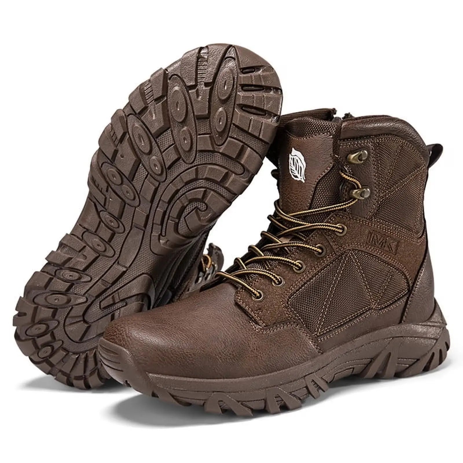 Men'S Waterproof Hiking Boots Outdoor Mid Trekking Backpacking Mountaineering Shoes