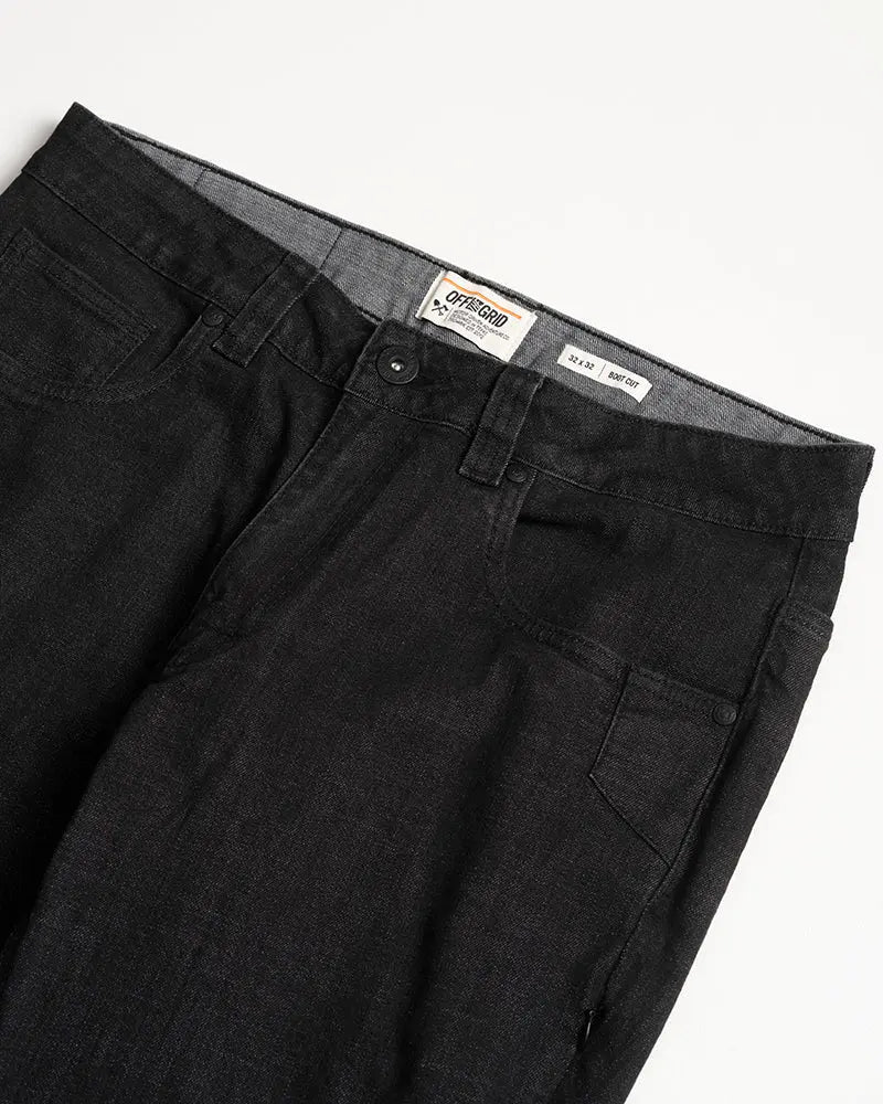 Hideout Denim Boot Cut – Black | Off The Grid Surplus Off The Grid Surplus