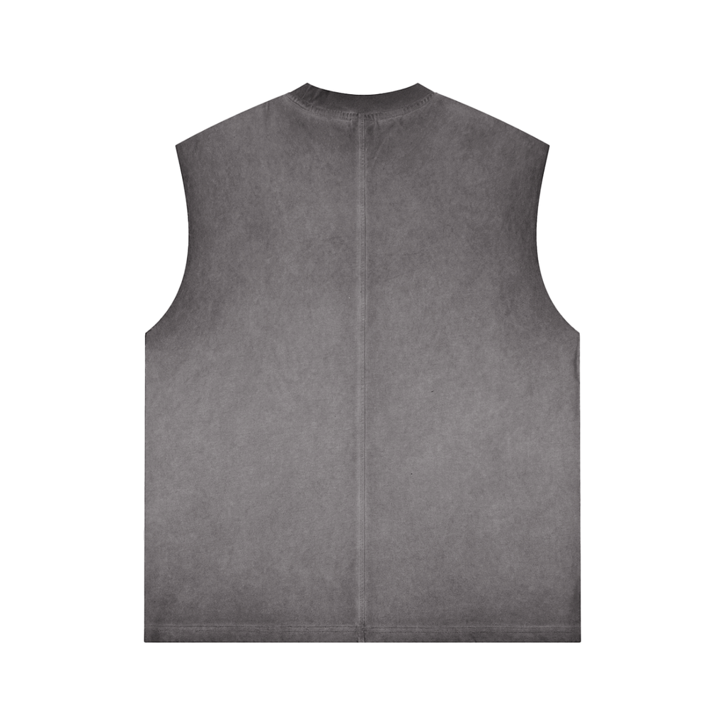 CBY CLE Steel Mark Forge reverse-washed tank top, cast-iron 216 graphic, Cranberry's house label