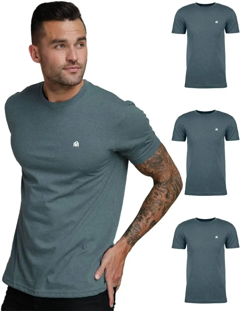Men'S Short Sleeve Fitted T-Shirts