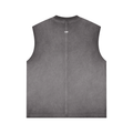 Cranberry's Basics reverse-washed tank top — clean no-logo sleeveless cotton tee