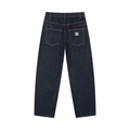 CBY BKN Stencil Vintage Wash Barrel Leg Jeans