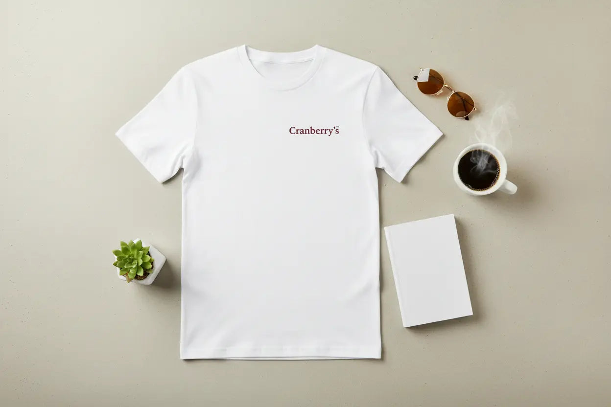 Flat lay composition