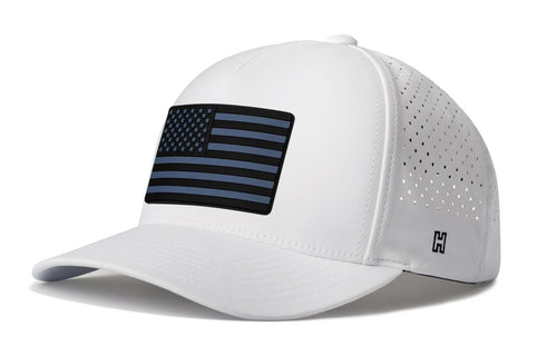 American Flag Performance 5-Panel Hat  |   Usa Tactical Flexfit® Snapback Haka Hat