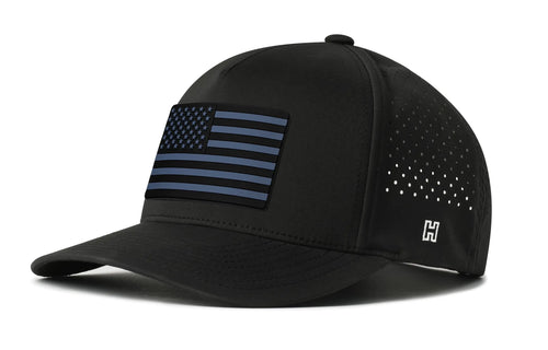 American Flag Performance 5-Panel Hat  |   Usa Tactical Flexfit® Snapback Haka Hat
