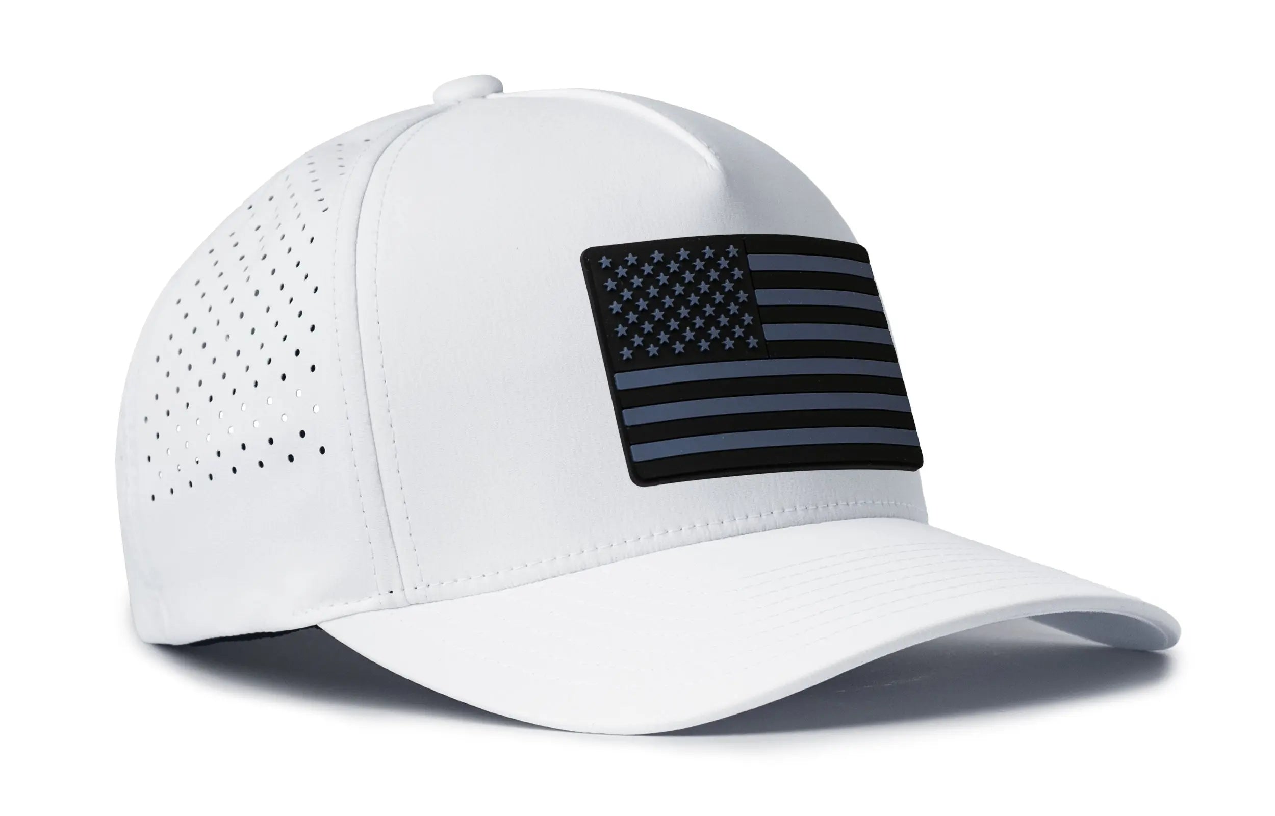 American Flag Performance 5-Panel Hat  |   Usa Tactical Flexfit® Snapback Haka Hat