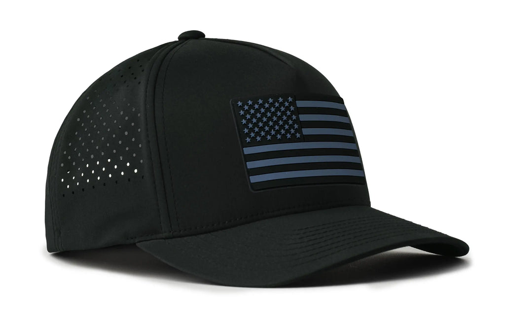 American Flag Performance 5-Panel Hat  |   Usa Tactical Flexfit® Snapback Haka Hat