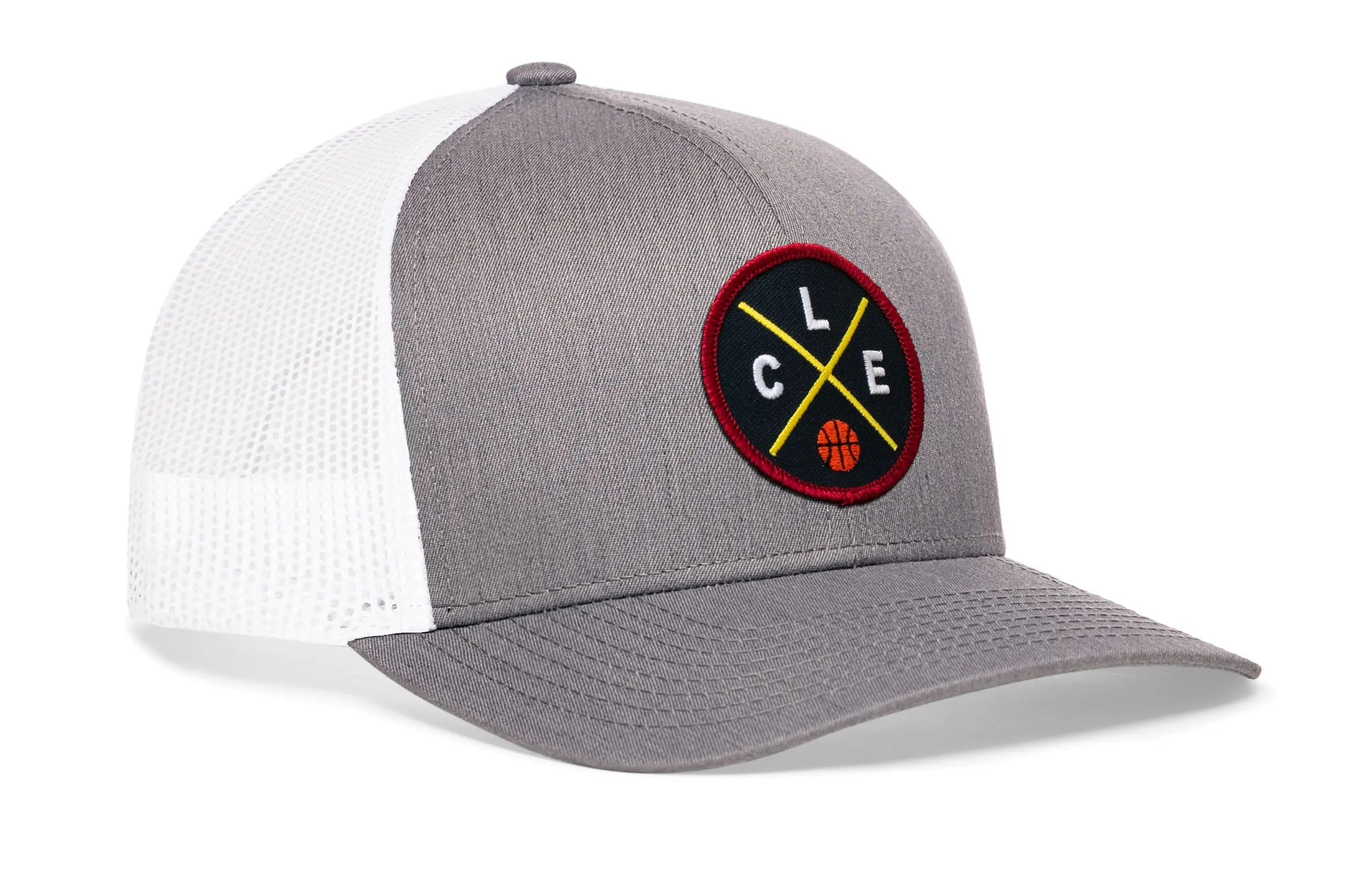 Cleveland Trucker Hat  |  CLE X Basketball Snapback Haka Hat
