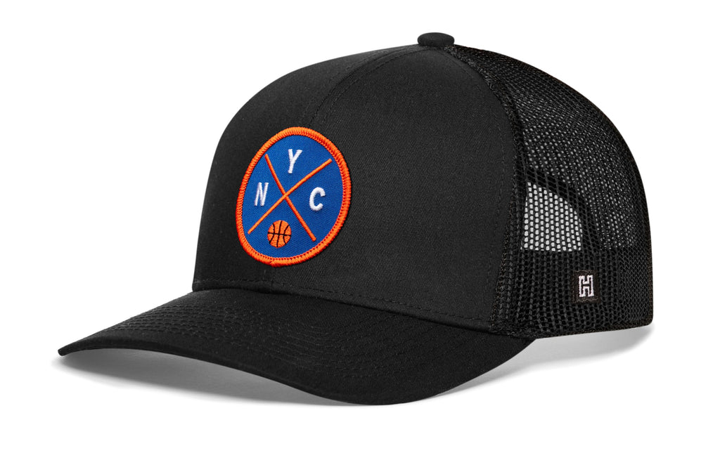 New York Trucker Hat   |  NYC X Basketball Snapback Haka Hat