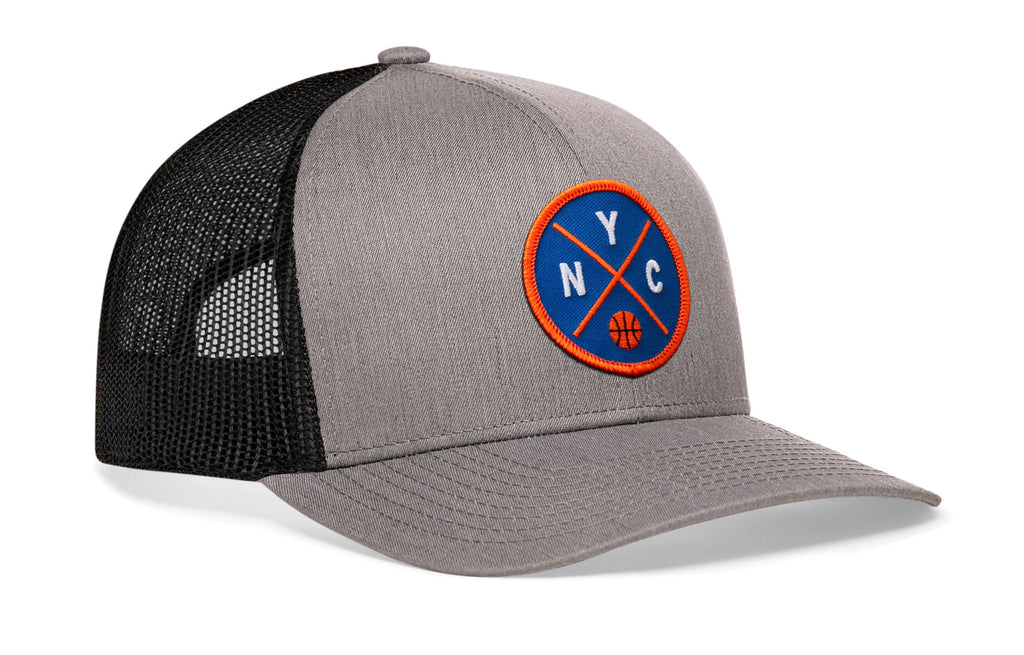 New York Trucker Hat   |  NYC X Basketball Snapback Haka Hat