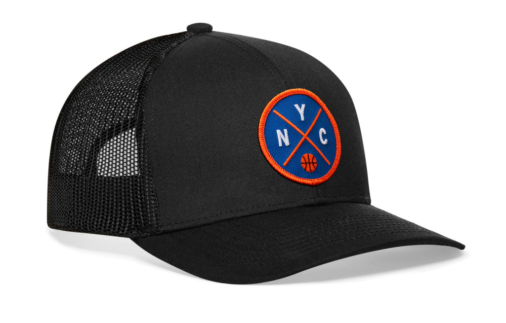 New York Trucker Hat   |  NYC X Basketball Snapback Haka Hat