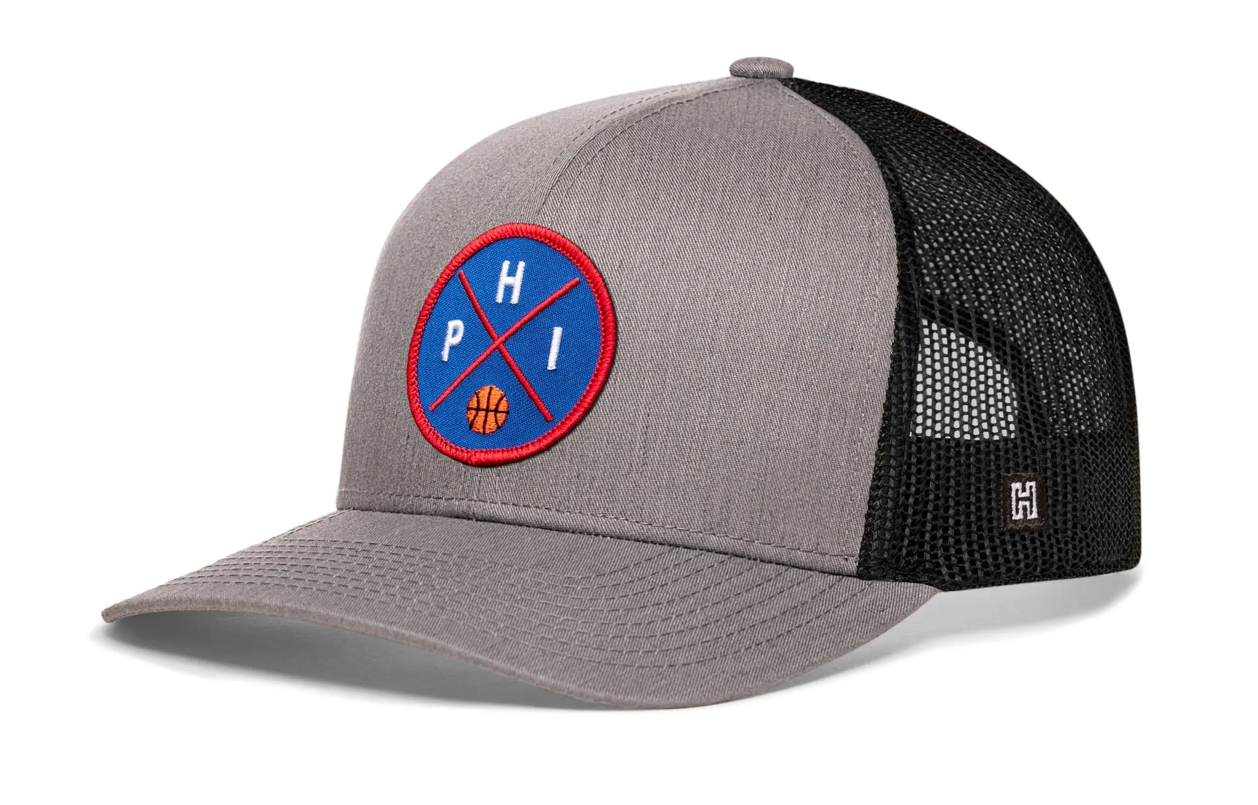 Philadelphia Trucker Hat  |  PHI X Basketball Snapback Haka Hat