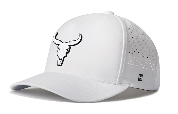 Bull Skull Performance 5-Panel Hat  |  Steer Flexfit® Snapback Haka Hat