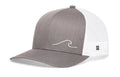 Wave Trucker Hat  |  Gray-White Beach Snapback Haka Hat