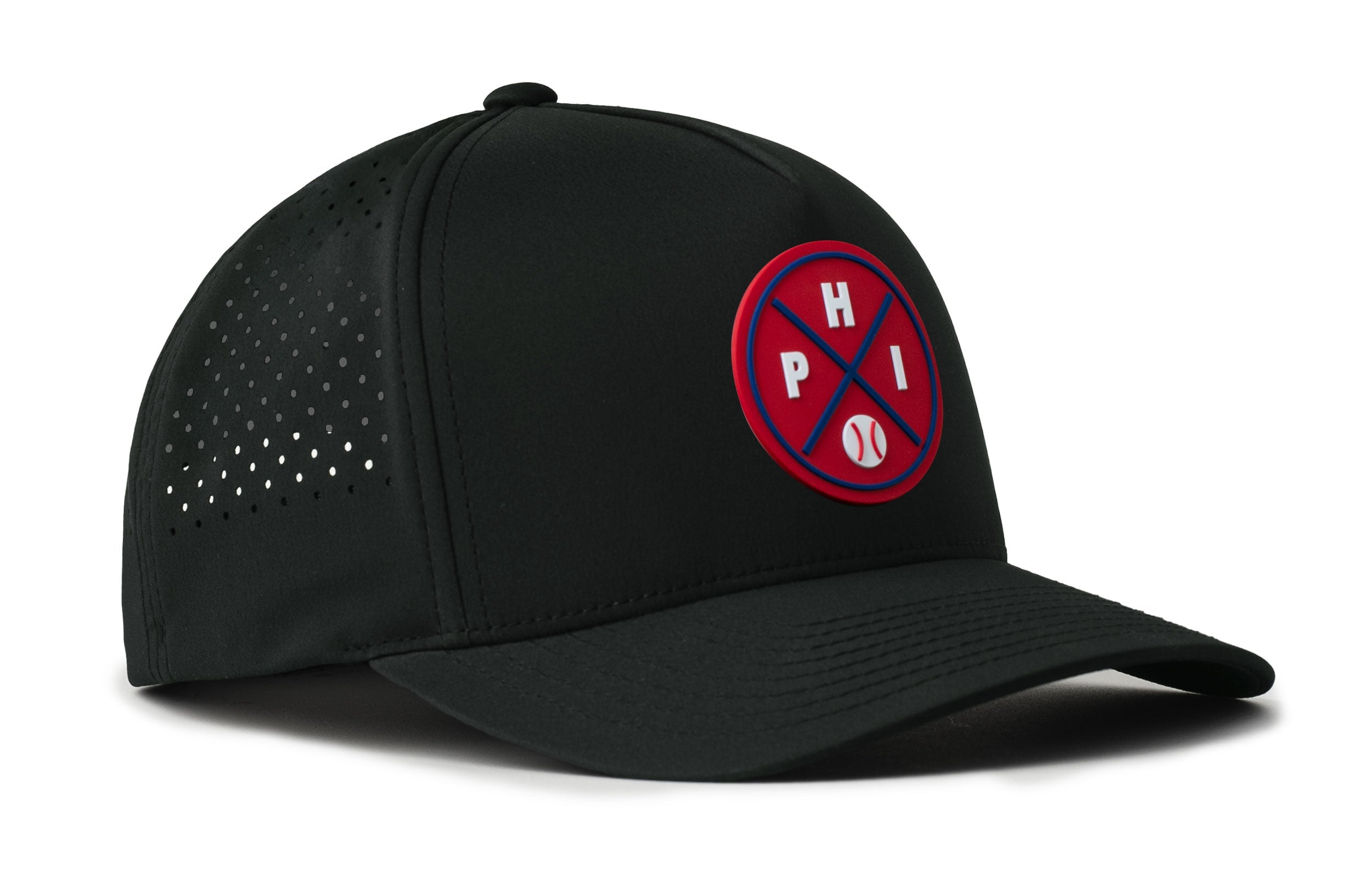 Philadelphia Baseball Trucker Hat — PHI X Flexfit Snapback Haka Hat