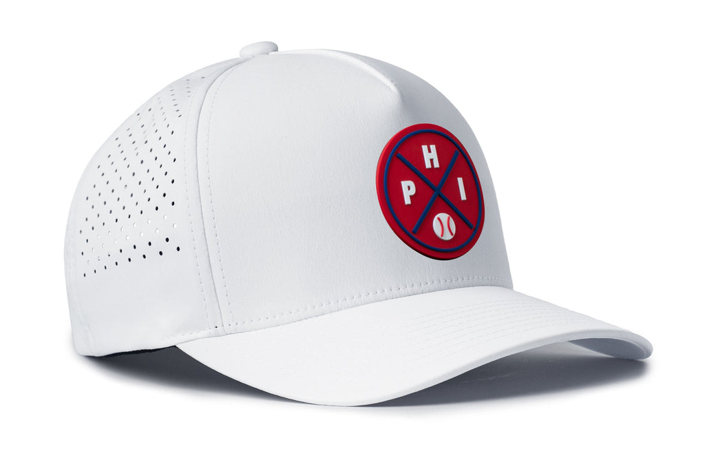 Philadelphia Baseball Trucker Hat — PHI X Flexfit Snapback Haka Hat
