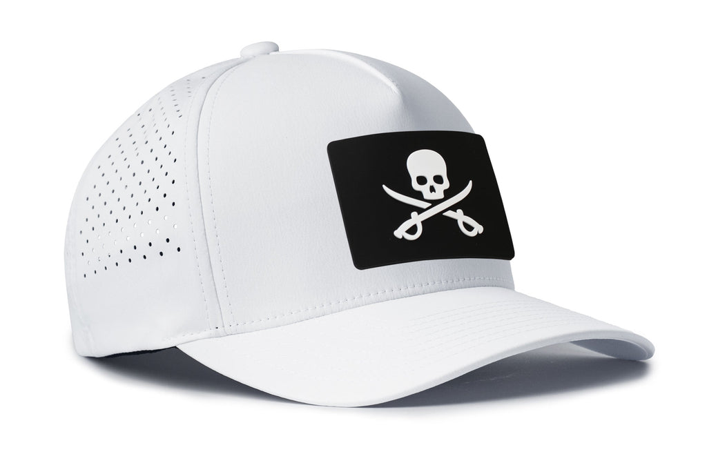 Pirate Flag Performance Hat — Jolly Roger Flexfit Snapback Haka Hat