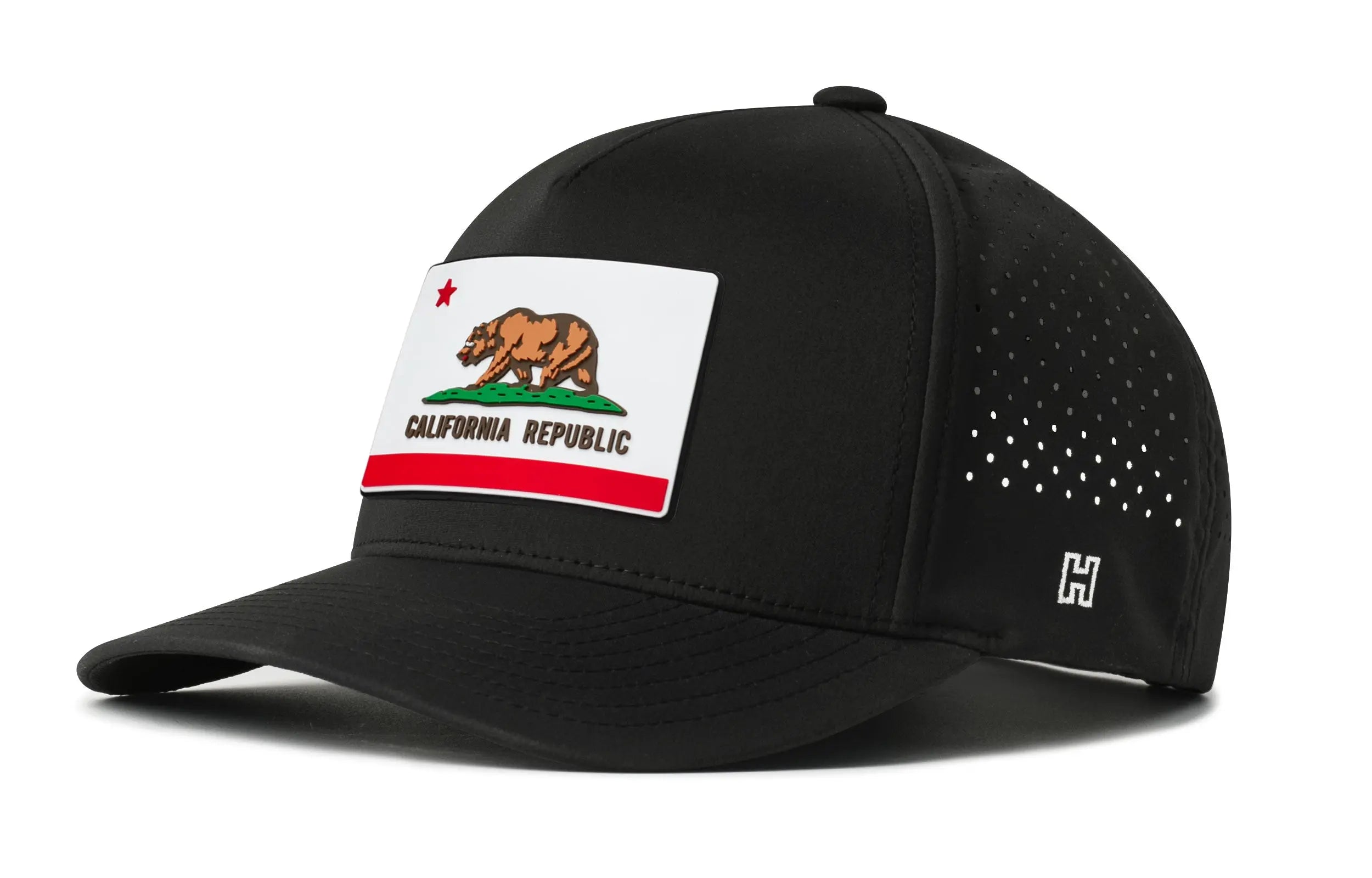 California Flag Performance 5-Panel Hat  |  CA Flexfit® Snapback Haka Hat